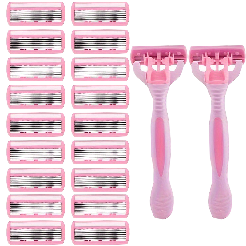 Straight Razor Safety - Women's 6-layer safety razor blade for