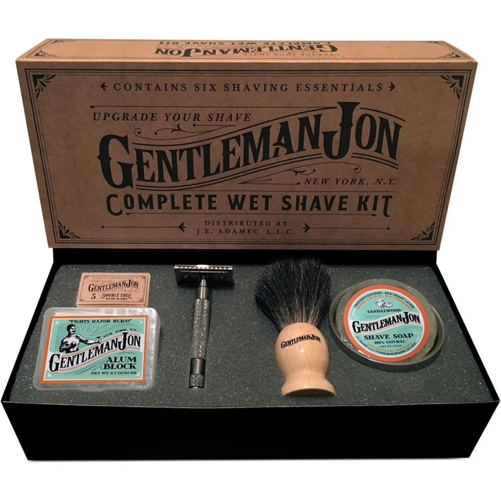 Men'S Grooming Blade - Classic Wet Shave Grooming Kit for
