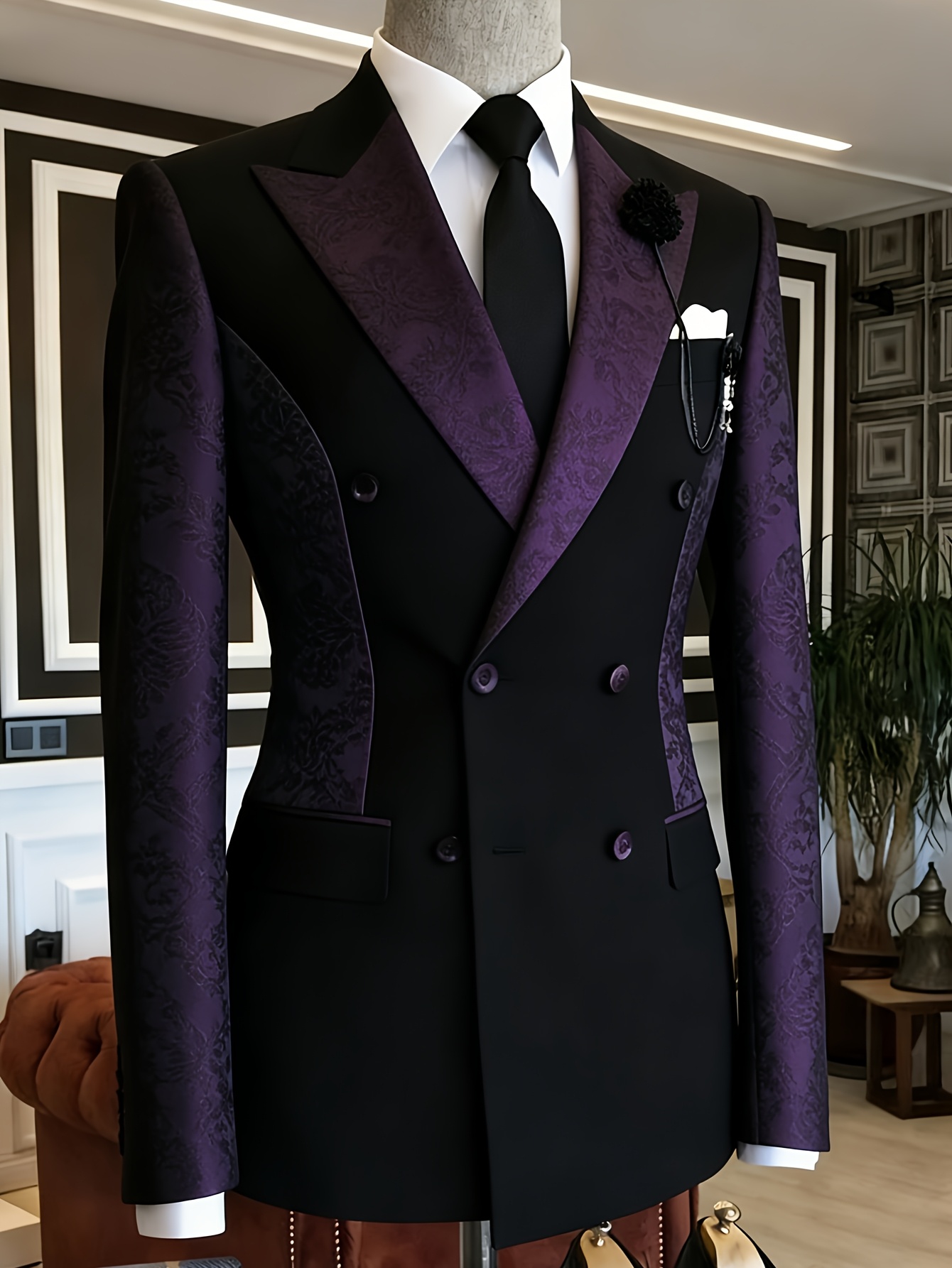 Men Black Double Breasted Blaz - Jack Men'S Grooming 리뷰 및 가격