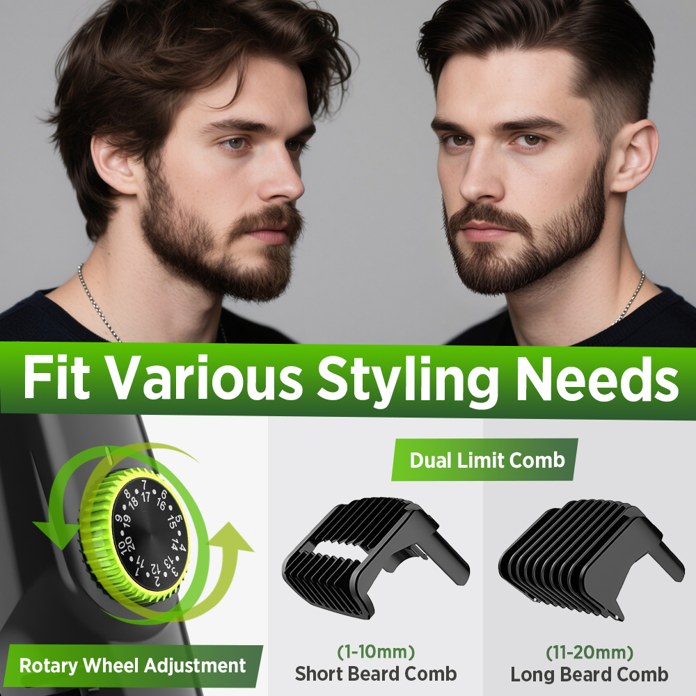 Vacuum Beard Trimme Men's Bear - Men'S Grooming Haircut 리뷰 및 가격