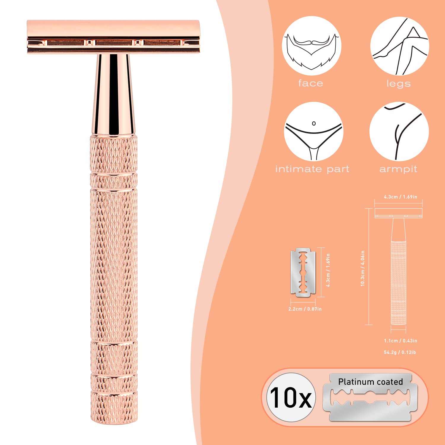 Reusable Double Edge Safety Ra - Straight Razor Safety 리뷰 및 가격