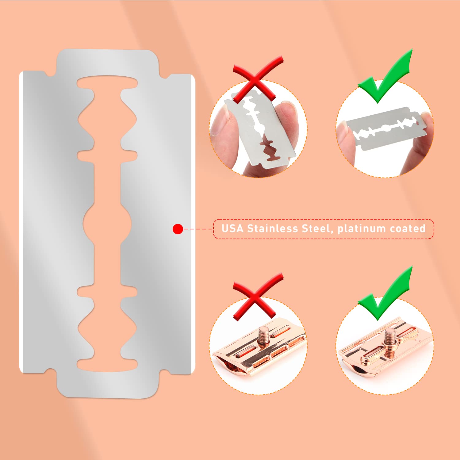Reusable Double Edge Safety Ra - Straight Razor Safety 리뷰 및 가격