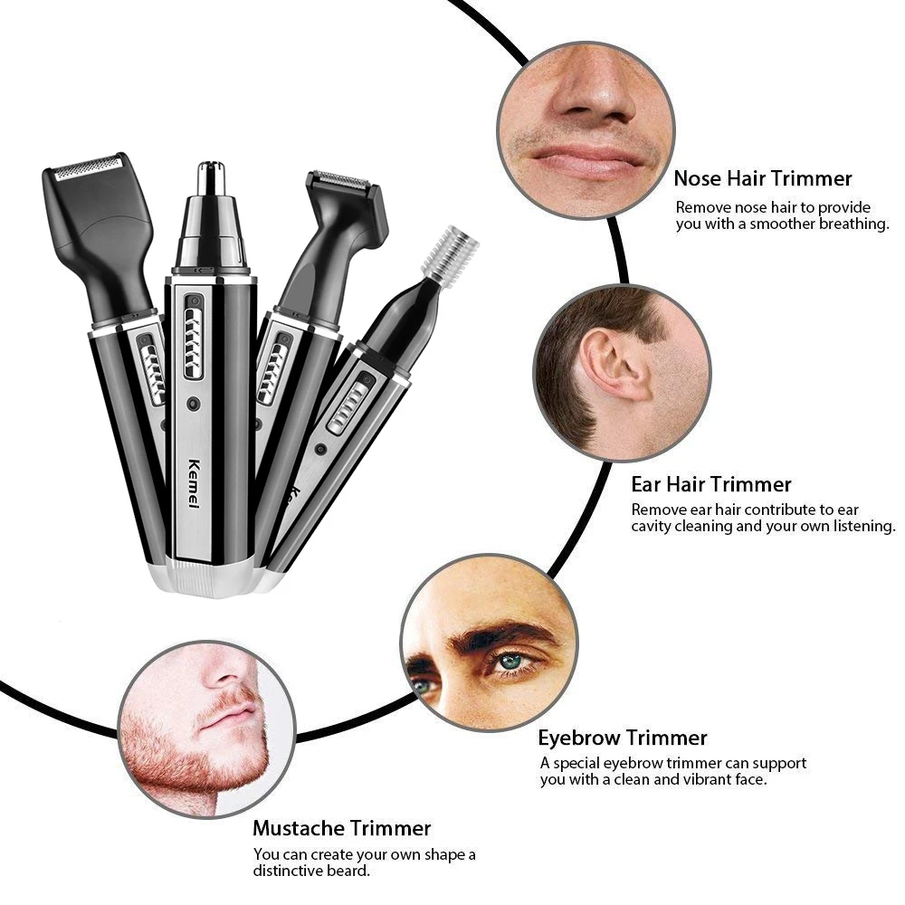 Kemei 4 in 1 trimmer for men E - Men'S Grooming Haircut 리뷰 및 가격