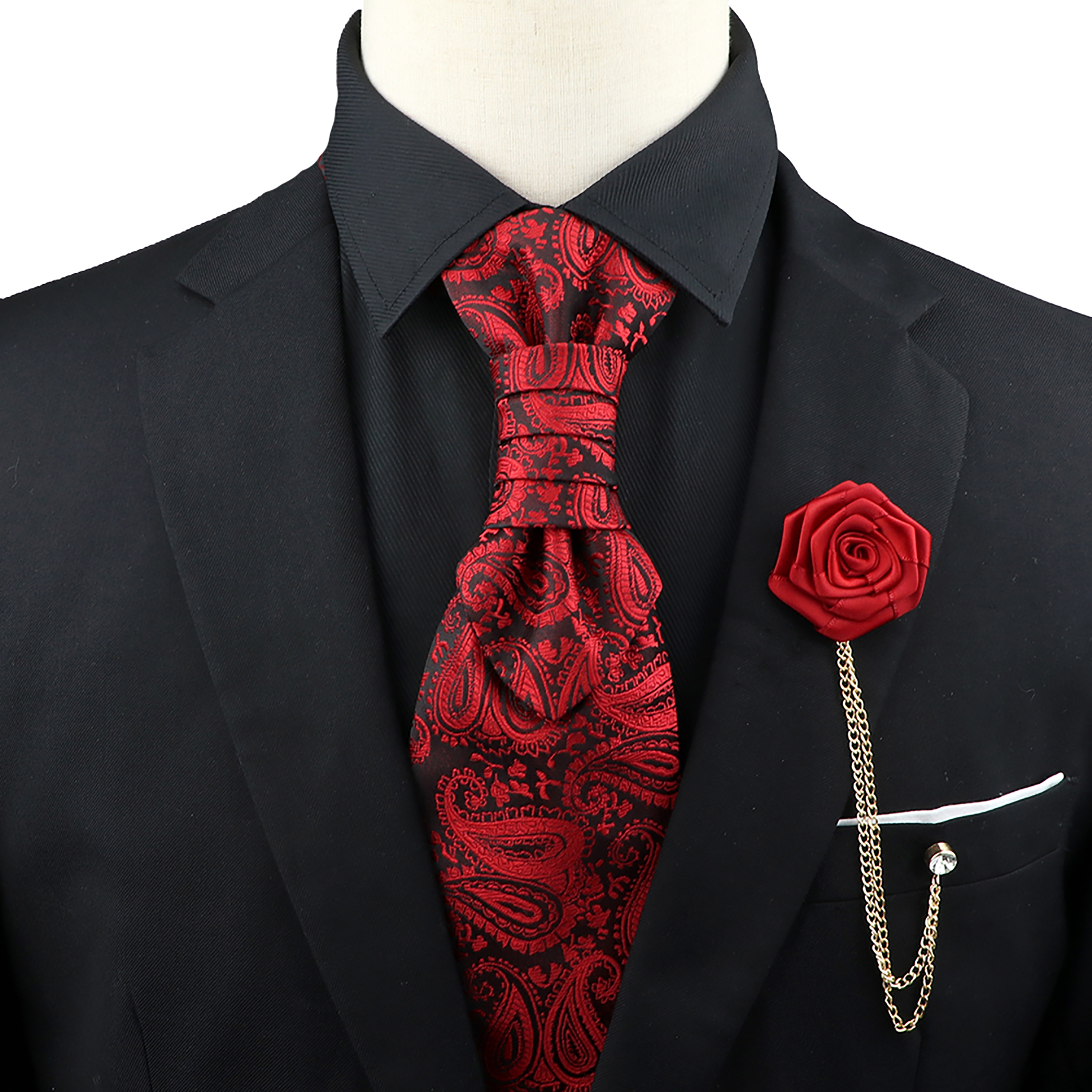 New Men's Premium Paisley Tie  - Mens Grooming Kit Luxury 리뷰 및 가격