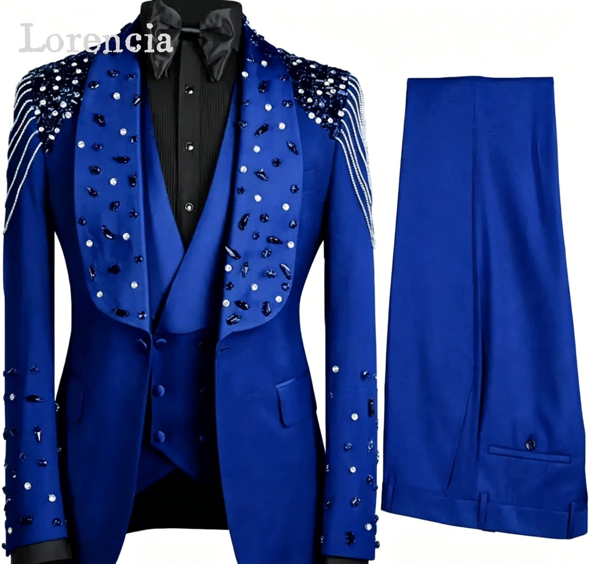 Luxury Crystals Beaded Lapel M - Mens Grooming Kit Luxury 리뷰 및 가격