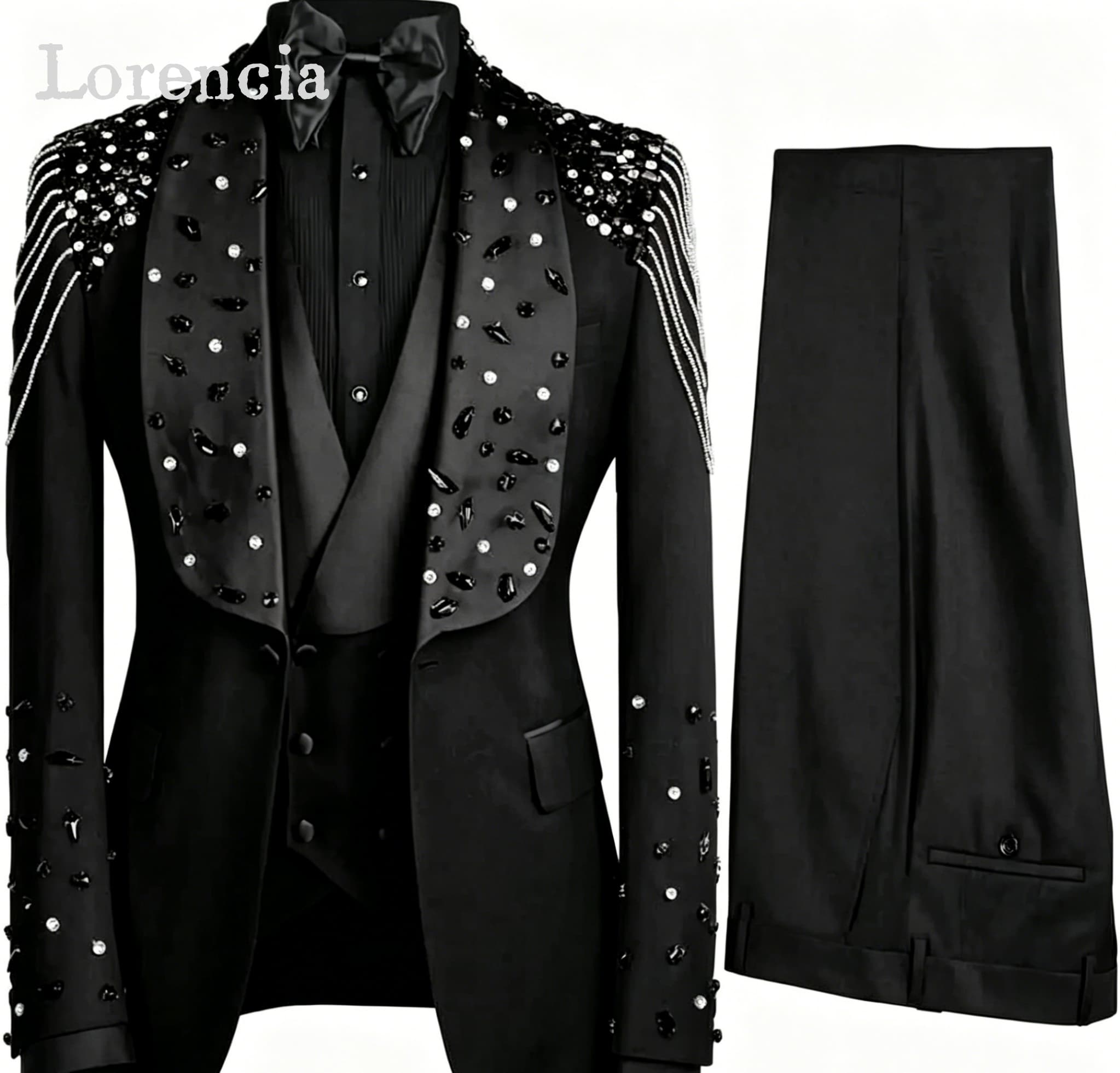Luxury Crystals Beaded Lapel M - Mens Grooming Kit Luxury 리뷰 및 가격