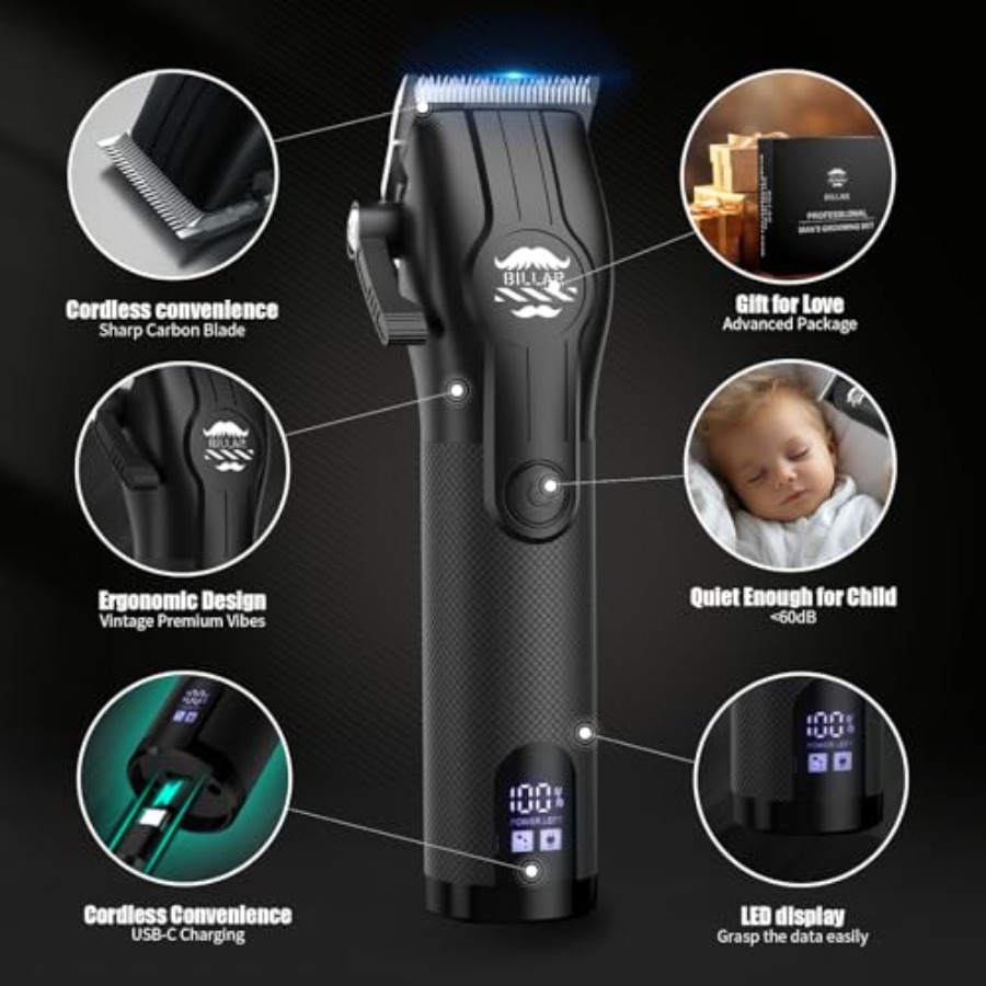 ® Cordless Barber Kit, Profess - Men'S Grooming Haircut 리뷰 및 가격