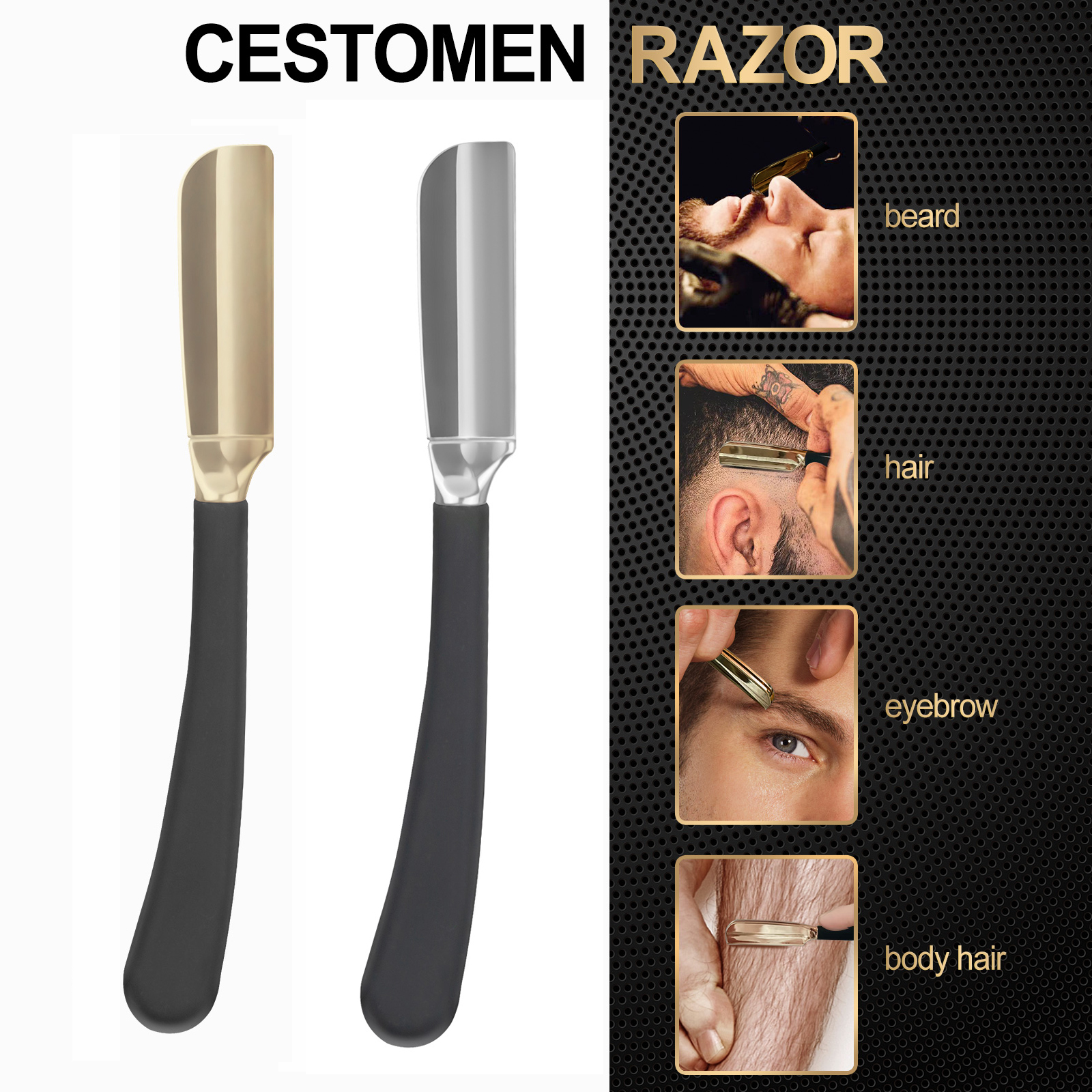 1Pc Pro Baber Beard Straight E - Straight Razor Safety 리뷰 및 가격