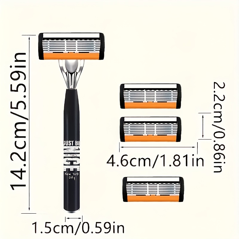 Men Stainless Steel Razor Shar - Men'S Grooming Blade 리뷰 및 가격
