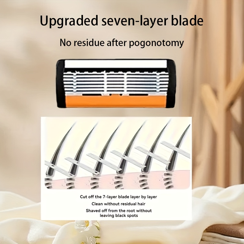 Men Stainless Steel Razor Shar - Men'S Grooming Blade 리뷰 및 가격