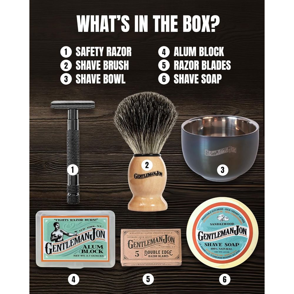 Classic Wet Shave Grooming Kit - Men'S Grooming Blade 리뷰 및 가격