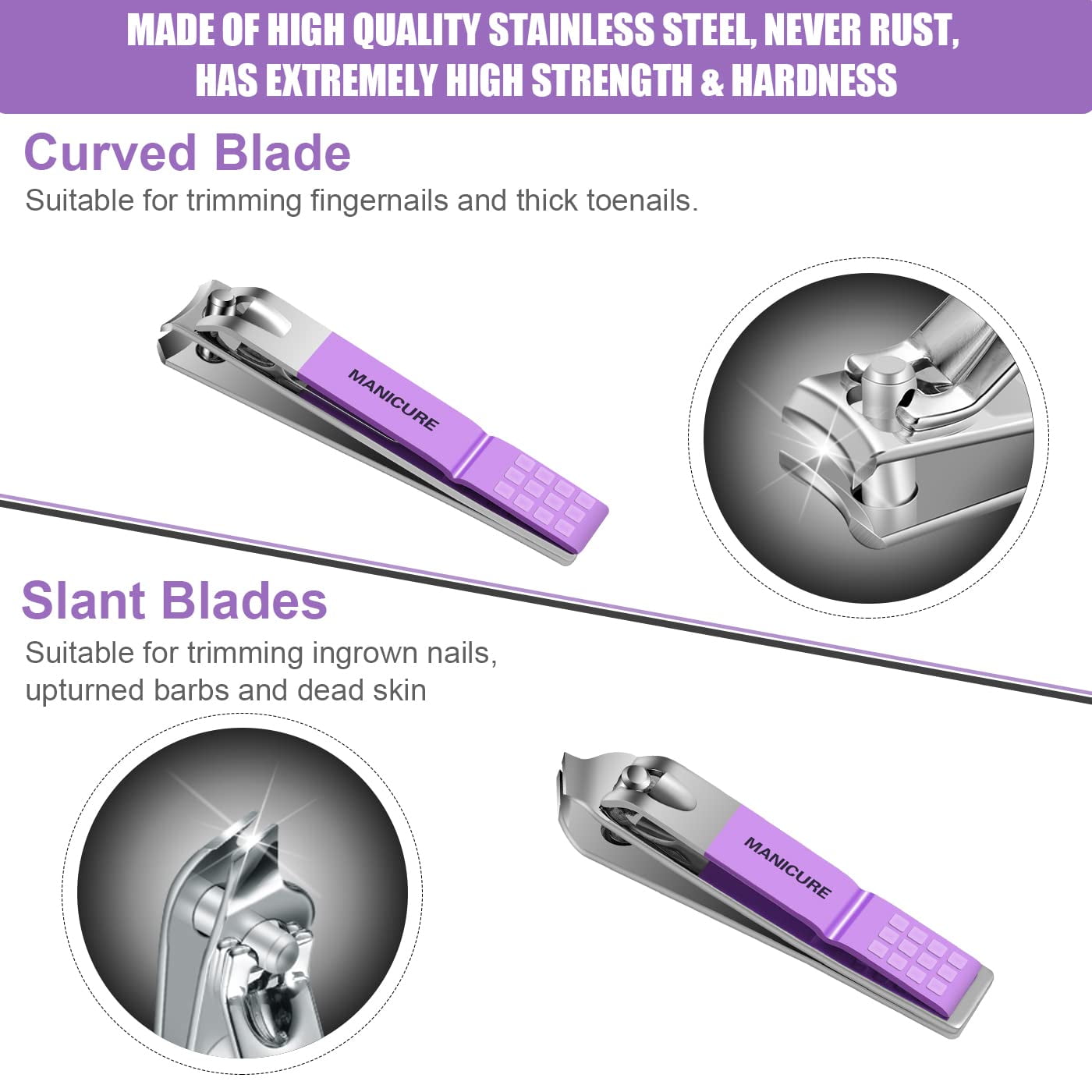 Manicure Set Professional Nail - Mens Grooming Kit Luxury 리뷰 및 가격