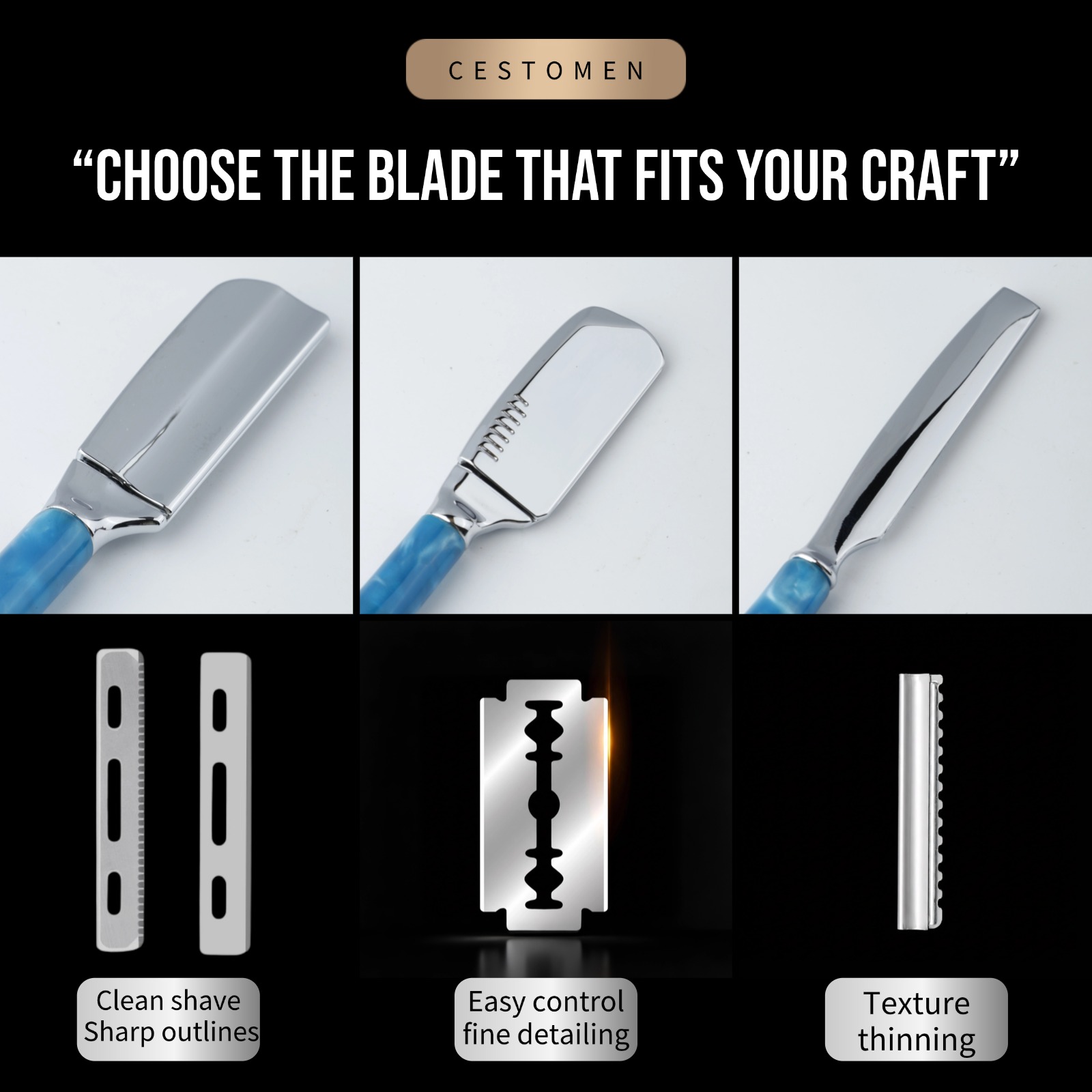 1Pcs Pro Resin Wood Handle Bar - Straight Razor Safety 리뷰 및 가격