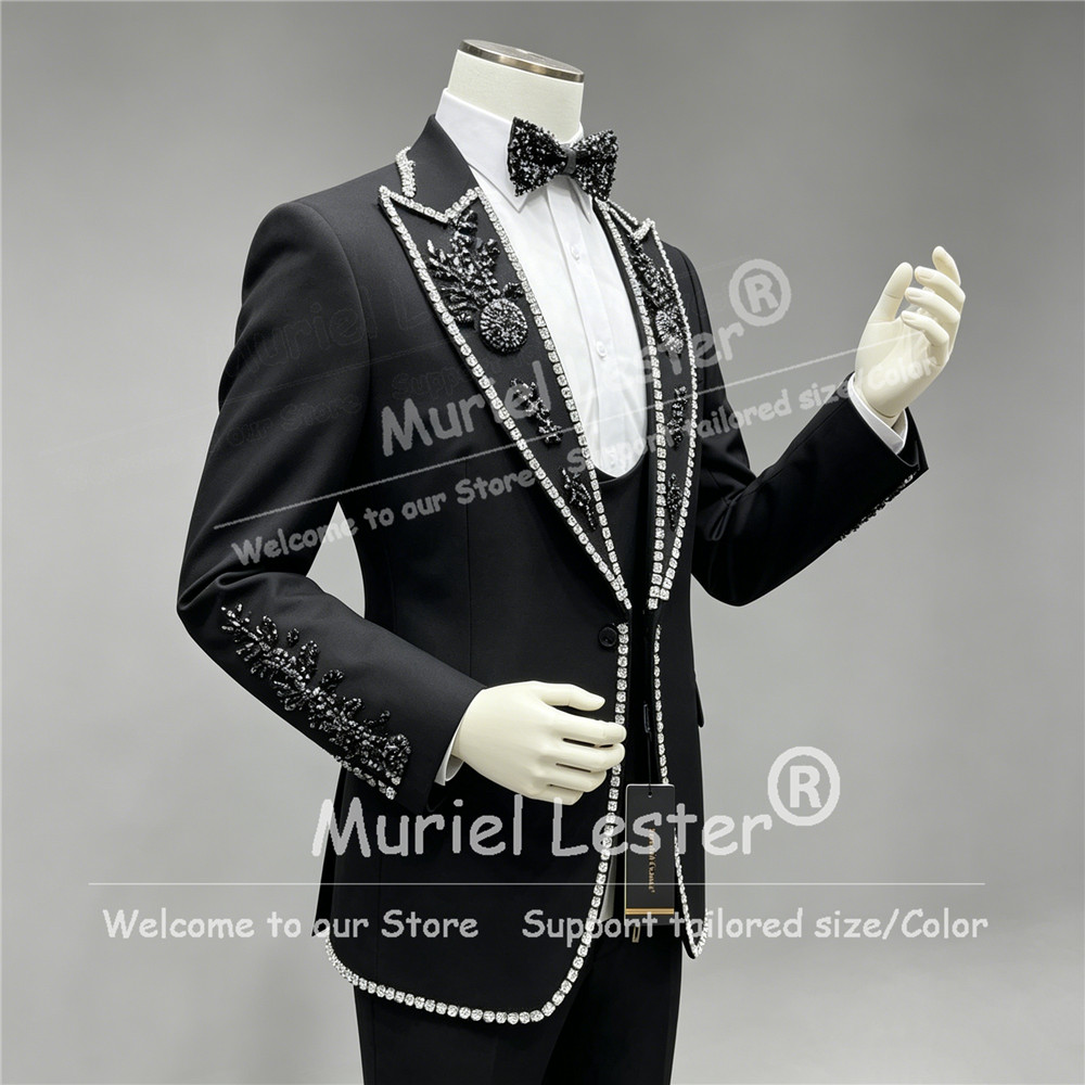 Luxury Rhinestone Beads Suits  - Mens Grooming Kit Luxury 리뷰 및 가격