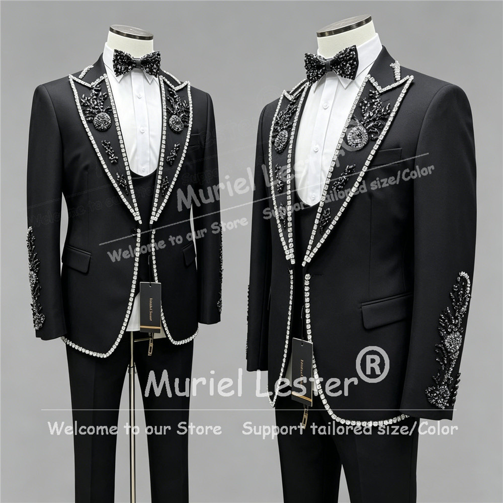 Luxury Rhinestone Beads Suits  - Mens Grooming Kit Luxury 리뷰 및 가격
