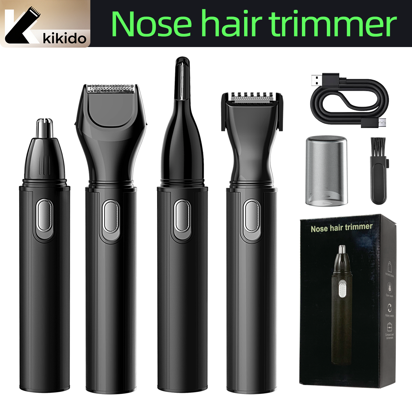 KIKIDO 4 in 1 Nose Hair Trimme - Men'S Grooming Haircut 리뷰 및 가격