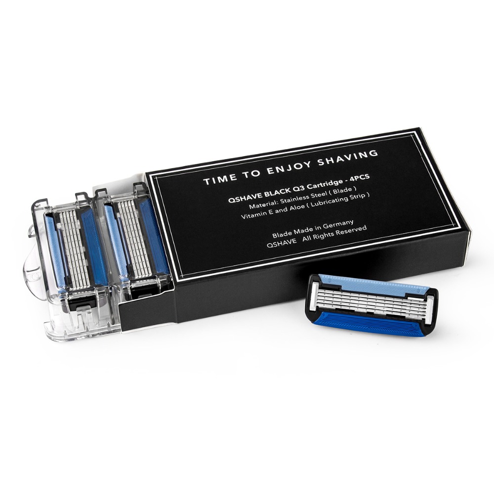Qshave Black Spider Man Manual - Straight Razor Safety 리뷰 및 가격